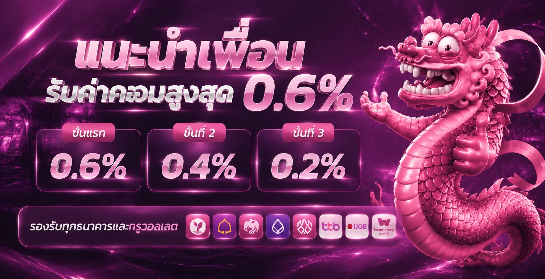 แบนเนอร์สล็อตออนไลน์ DM899 รวมเกมยอดนิยมและตัวละคร PG Soft